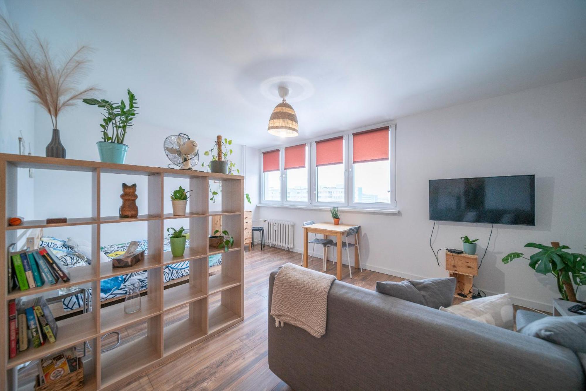 Ferienwohnung 10Th Floor Studio In The City Center Of Breslau Exterior foto