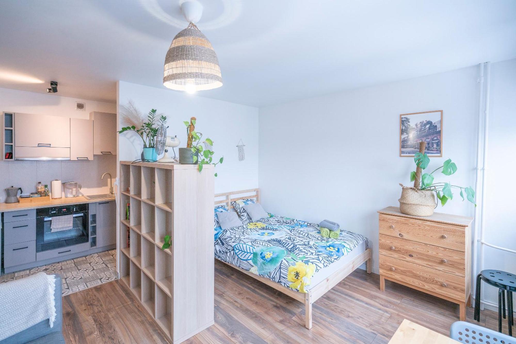 Ferienwohnung 10Th Floor Studio In The City Center Of Breslau Exterior foto